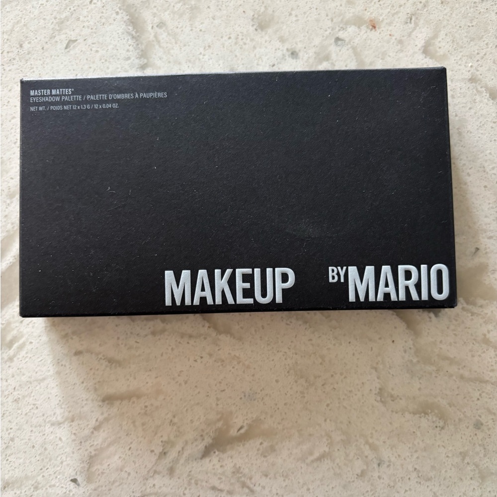 Makeup By Mario Black Eyeshadow Palette